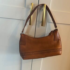 Wilsons Leather Tan Shoulder Bag - read description